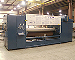 110” wide hot melt roller coater.